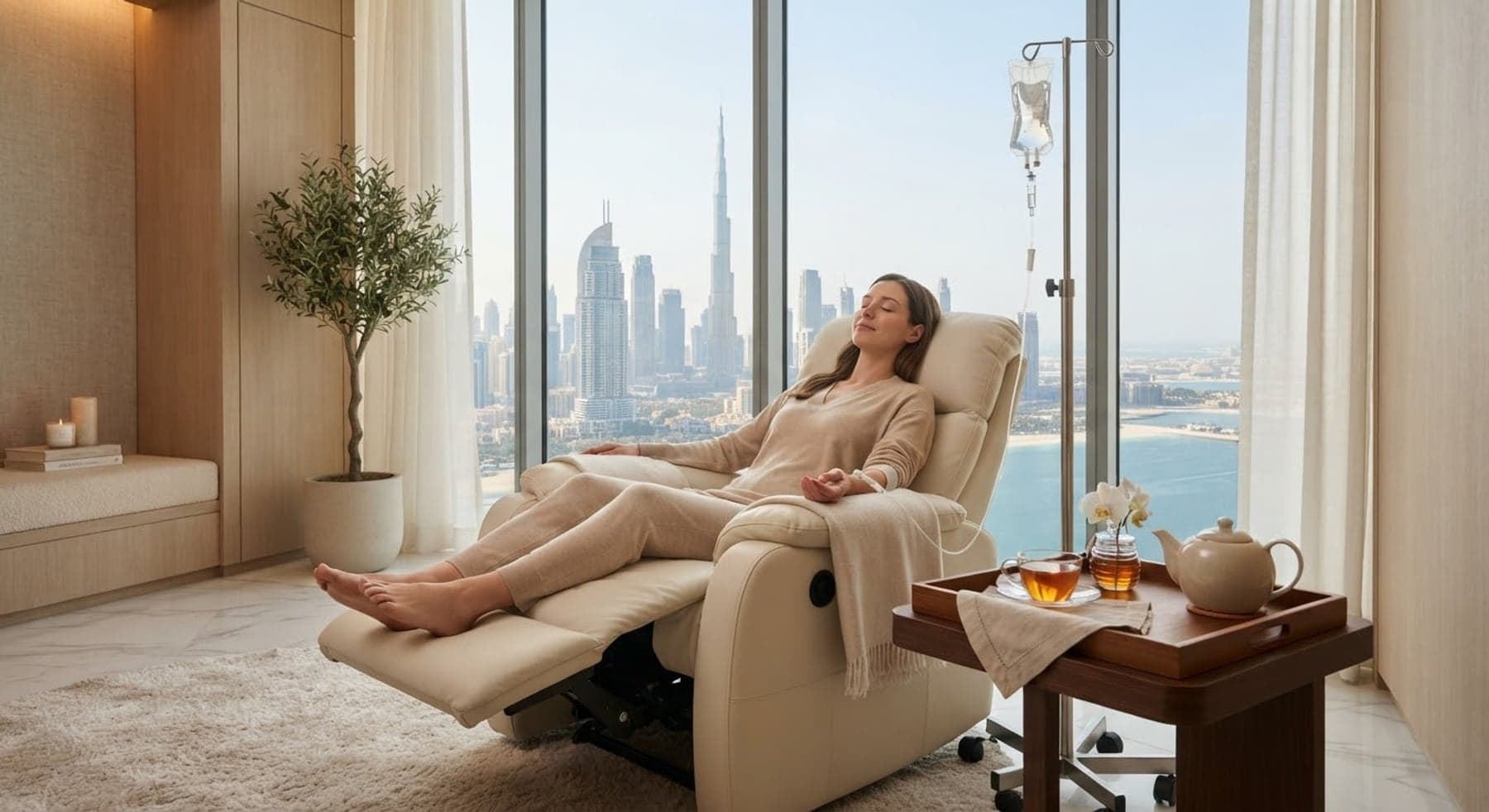 Dermatica Medical Clinic interior, Dubai